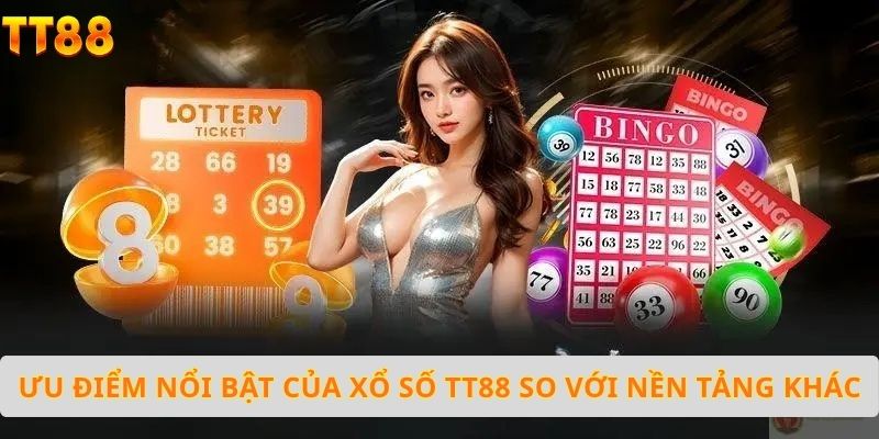 Ưu điểm nổi bật của xổ số TT88 